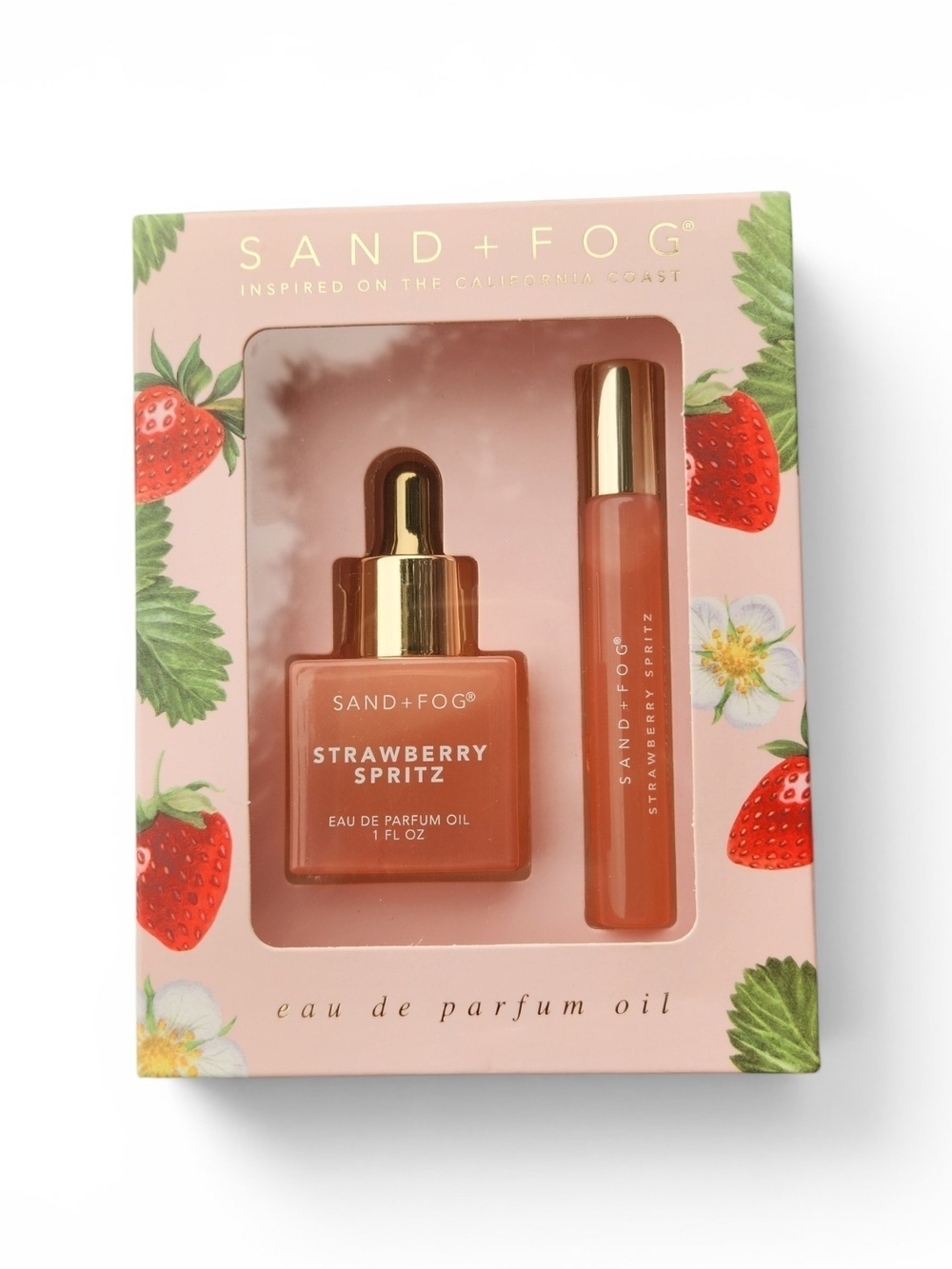 Sand + Fog Strawberry Spritz Eau de Parfum Oil Set